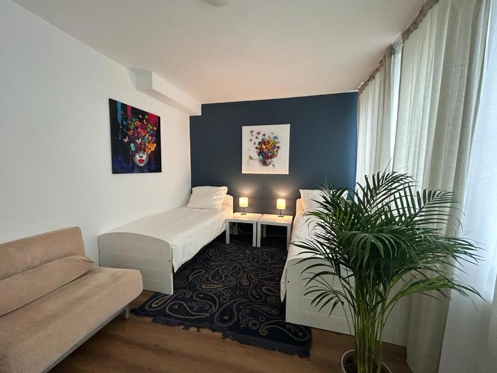Skylineapartment Франкфурт на Майн Екстериор снимка